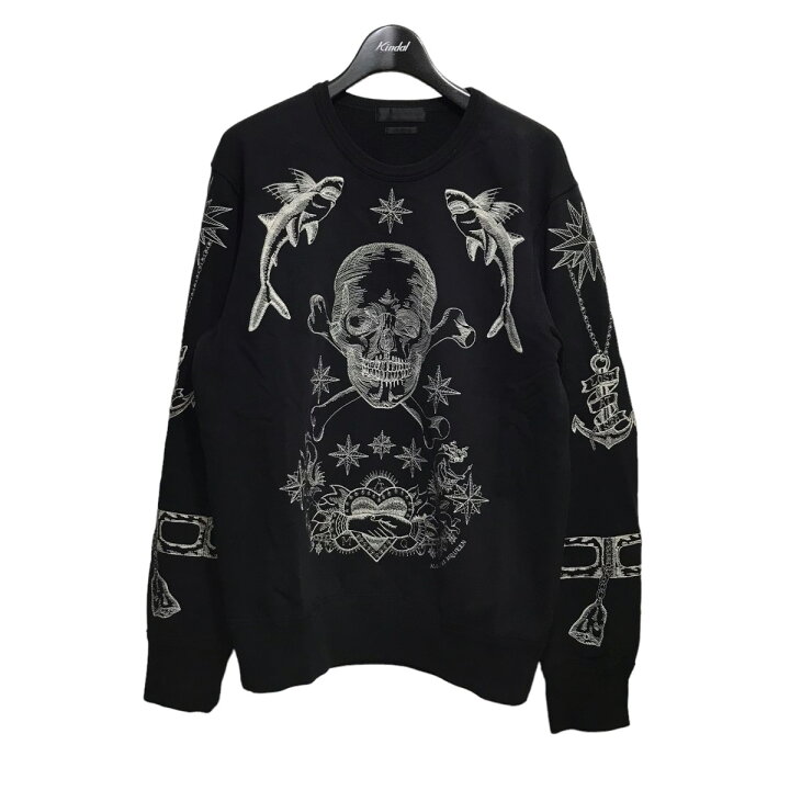 楽天市場】【中古】ALEXANDER McQUEEN タトゥースカル刺繍スウェット  