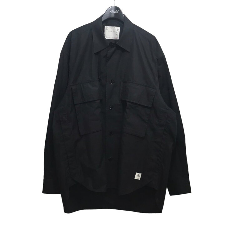楽天市場】【中古】sacai×Thomas Mason 23SS｢Cotton Poplin L／S Shirt 