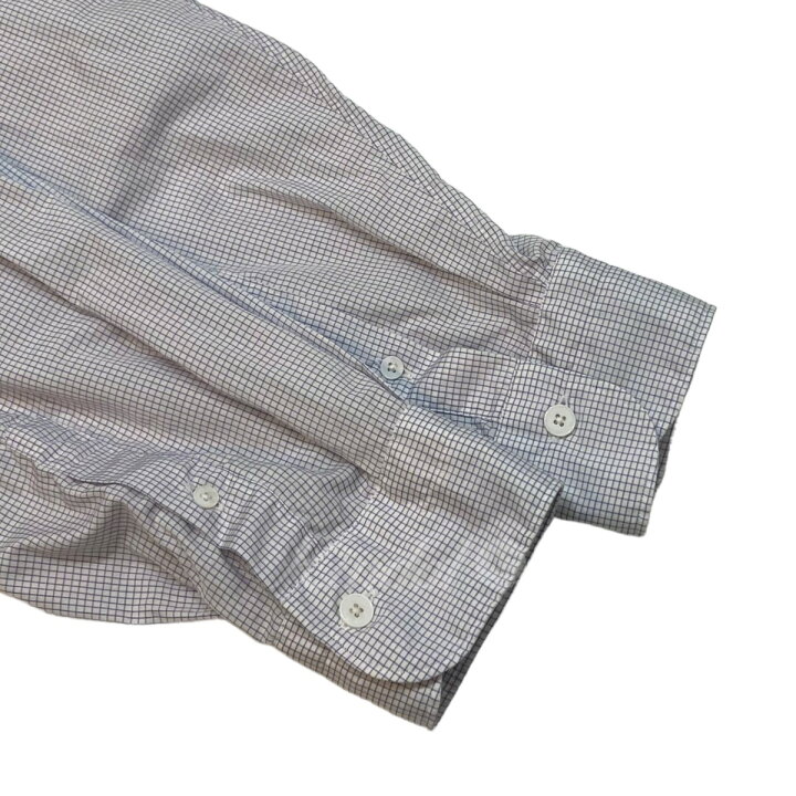 楽天市場】【中古】COMOLI チェックポプリンシャツ T01-02004 ブルー 