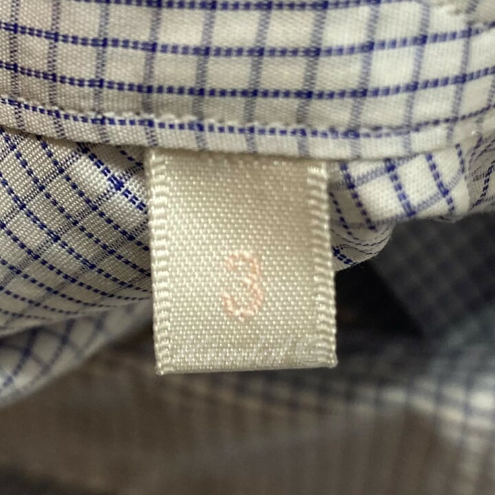楽天市場】【中古】COMOLI チェックポプリンシャツ T01-02004 ブルー 