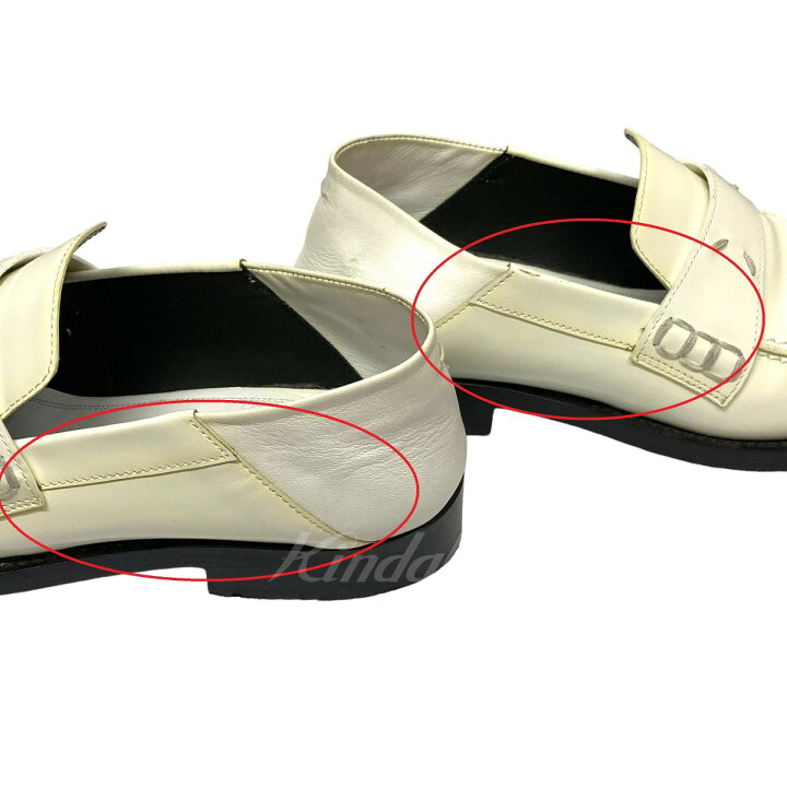 楽天市場】【中古】Maison Margiela ｢Camden｣ 四つ糸ローファー 