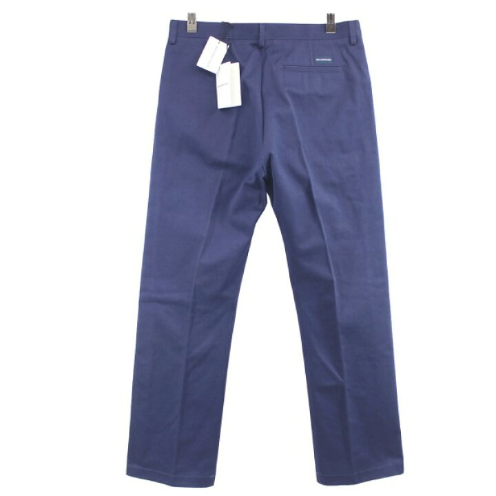 楽天市場】【中古】BALENCIAGA 18SS バックロゴ コットンパンツ 