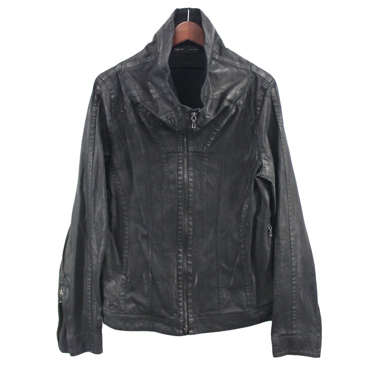楽天市場】【中古】JULIUS コーティング 加工 ハイネック ジャケット 