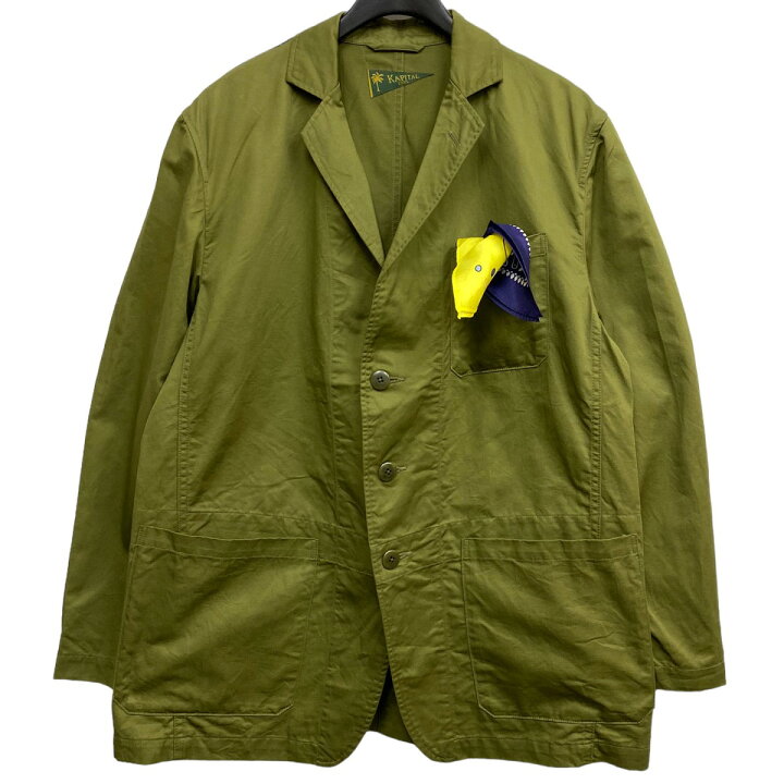 楽天市場】【中古】KAPITAL コットンリネンチノクロスランドナーバイク 