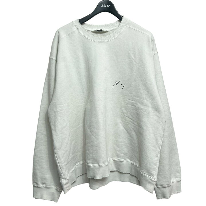 楽天市場】【中古】ANCELLM 2024SS AGING OVER SWEAT SHIRT アイボリー 