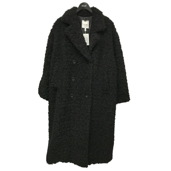楽天市場】【中古】CLANEダブル ロング ボアコート 15101-0112 