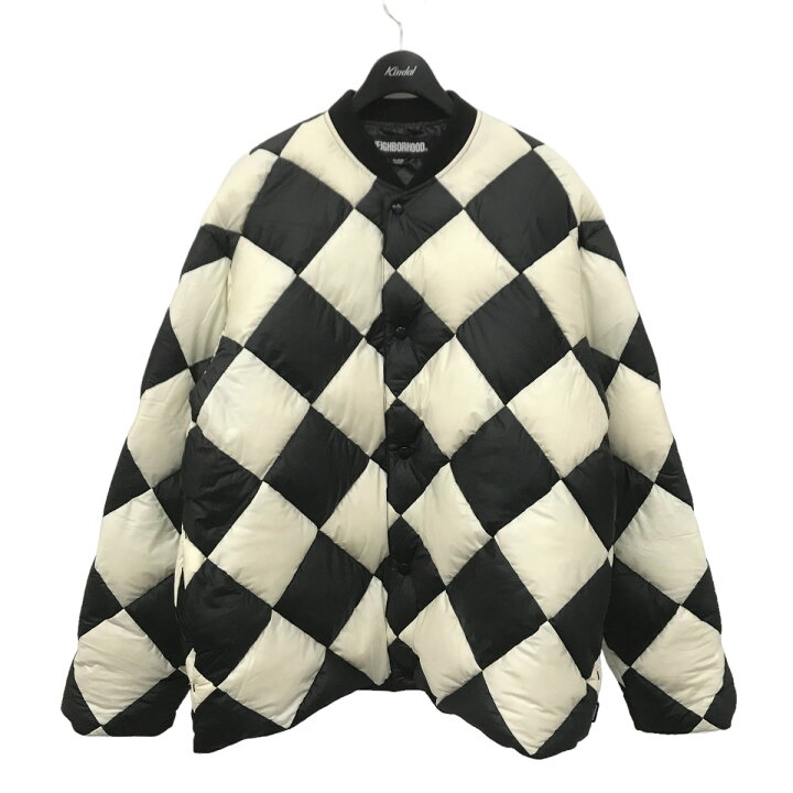 楽天市場】【中古】NEIGHBOR HOOD 23AW チェッカーダウンジャケット  