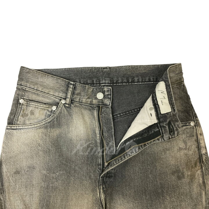 楽天市場】【中古】ANCELLM 23AW｢AGING BLACK DENIM STRAIGHT 5P 