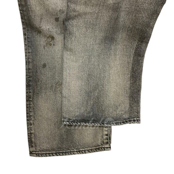 楽天市場】【中古】ANCELLM 23AW｢AGING BLACK DENIM STRAIGHT 5P PANTS 
