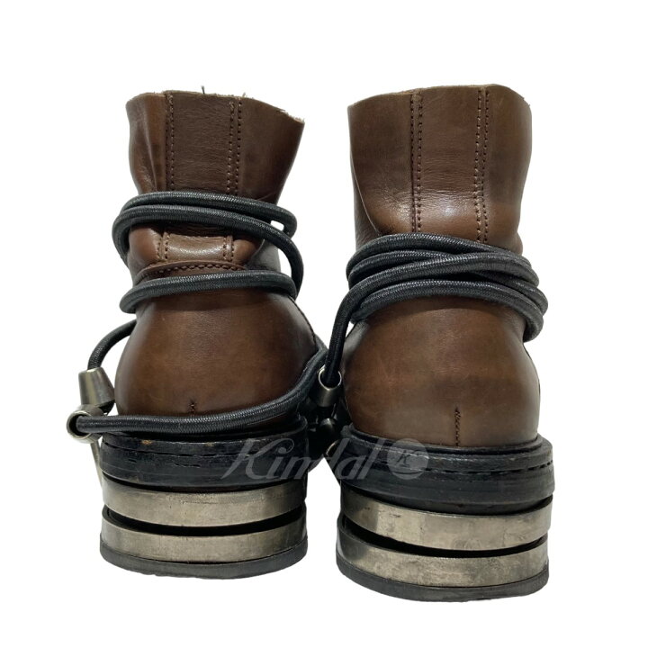 楽天市場】【中古】DIRK BIKKEMBERGSワイヤーブーツ ブラウン サイズ 
