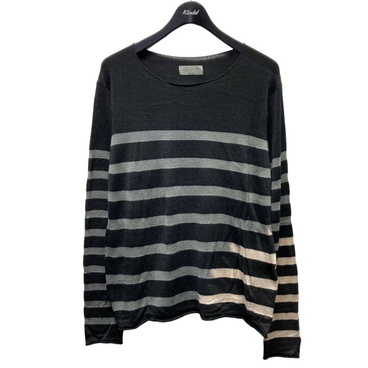 楽天市場】【中古】YOHJI YAMAMOTO pour homme ボーダー シルクニット 