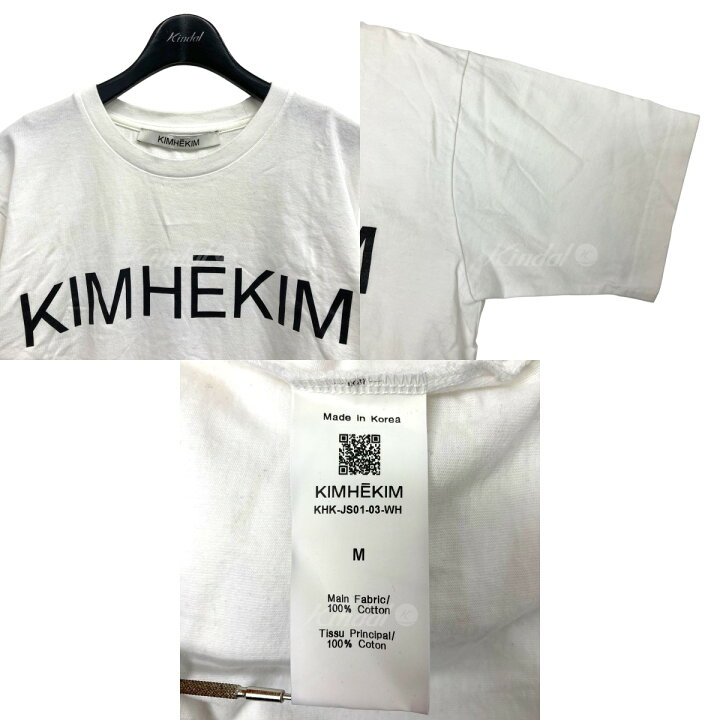 楽天市場】【中古】KIMHEKIM ロゴTシャツ ホワイト サイズ：M 【270324  