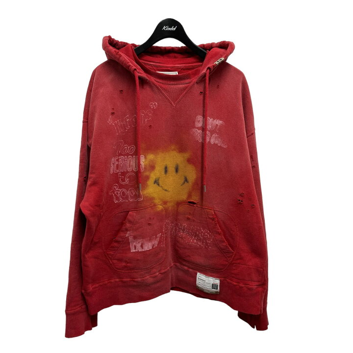 楽天市場】【中古】Maison MIHARA YASUHIRO 22AW Distressed Hoodie  