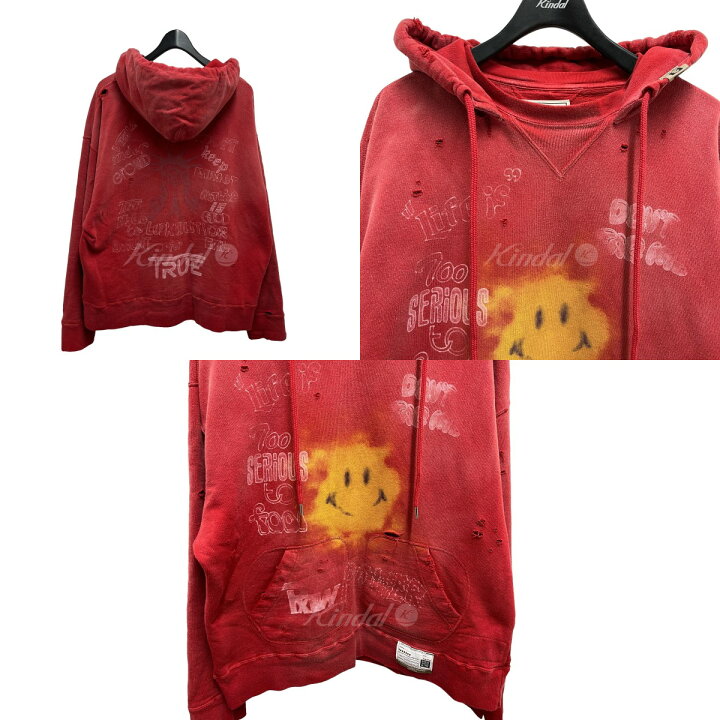 楽天市場】【中古】Maison MIHARA YASUHIRO 22AW Distressed Hoodie 