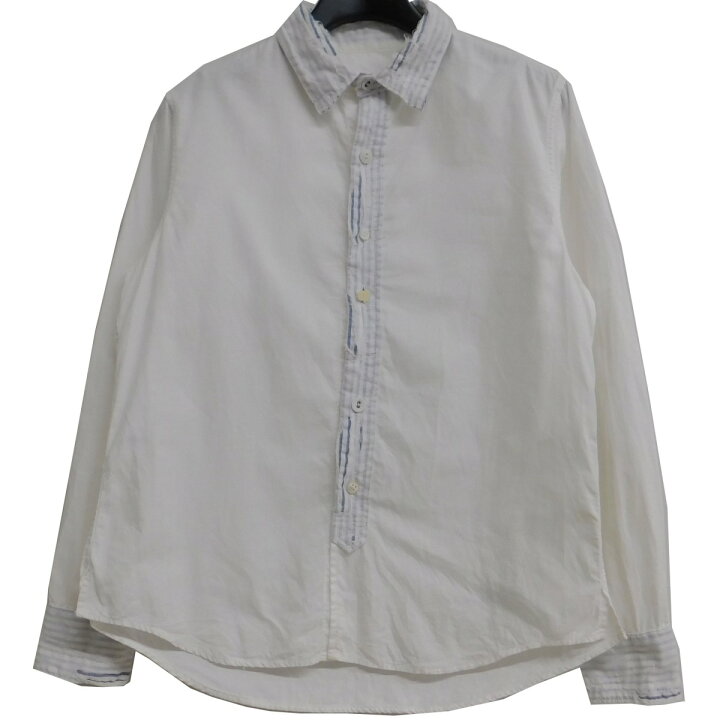 楽天市場】【中古】KAPITAL 四国山城工場産 ダメージ加工シャツ 