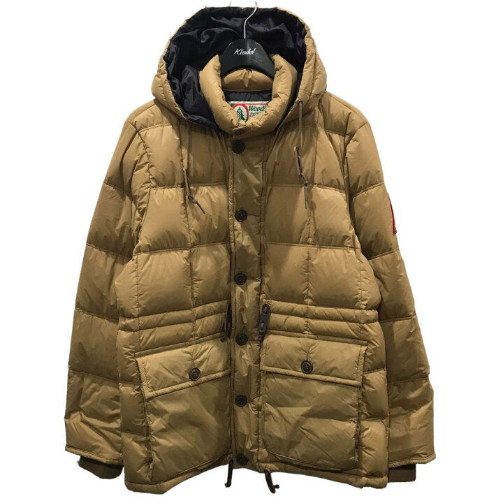 楽天市場】【中古】WOODSダウンジャケット Hooded Puffy Jacket 2C5 