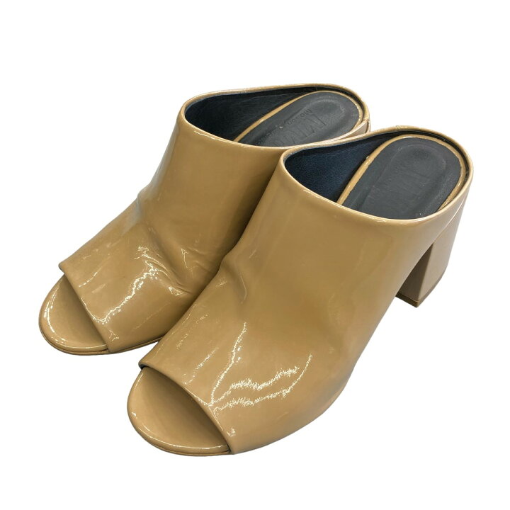 楽天市場】【中古】MM6 Maison Margiela エナメルオープントゥヒール 