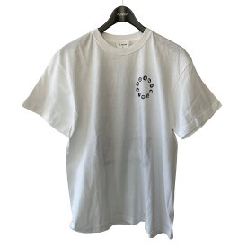 【中古】YU NAGABA × ポケモン for BEAMS　card design クルーネック Tシャツ ホワイト サイズ：L 【280324】（ユナガバ x ポケモンカードゲーム フォー ビームス）