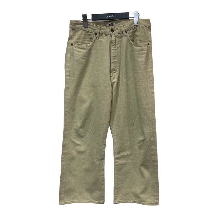楽天市場】【中古】AURALEE22AW「BOTANICAL DYED SELVEDGE DENIM PANTS 