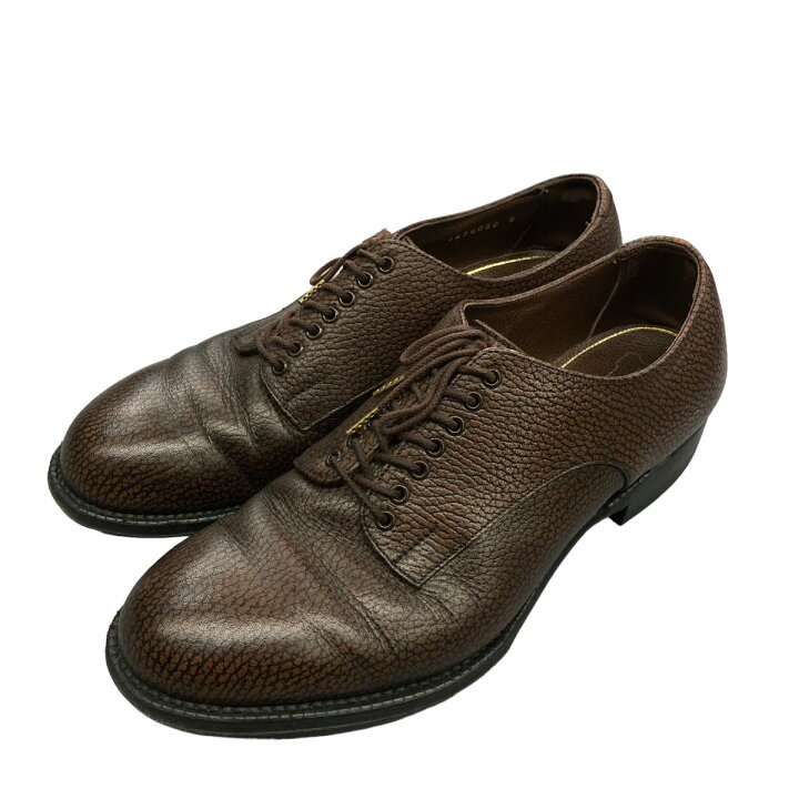 楽天市場】【中古】foot the coacher 型押しレザーシューズ ブラウン 