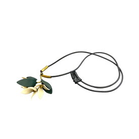 【中古】MARNI　「FLOWER PENDANT NECKLACE」 ネックレス ブラック サイズ：Free 【280324】（マルニ）