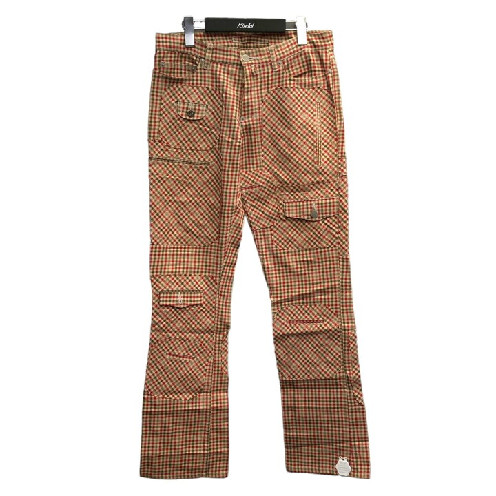 楽天市場】【中古】MIHARA YASUHIROチェック柄カーゴポケットパンツ 