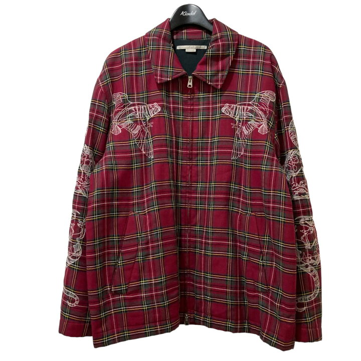 楽天市場】【中古】STELLA McCARTNEY 刺繍チェックブルゾンジャケット 