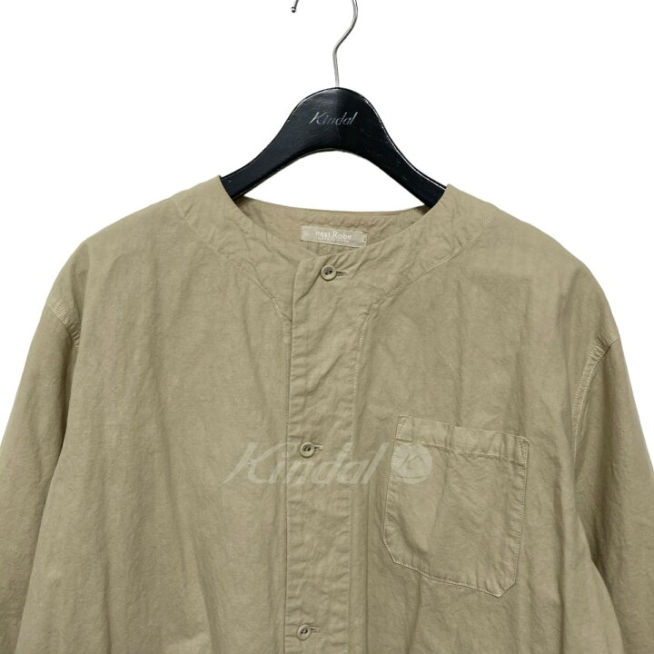 楽天市場】【中古】nest Robe コットンリネン近江晒馬布シャツ 
