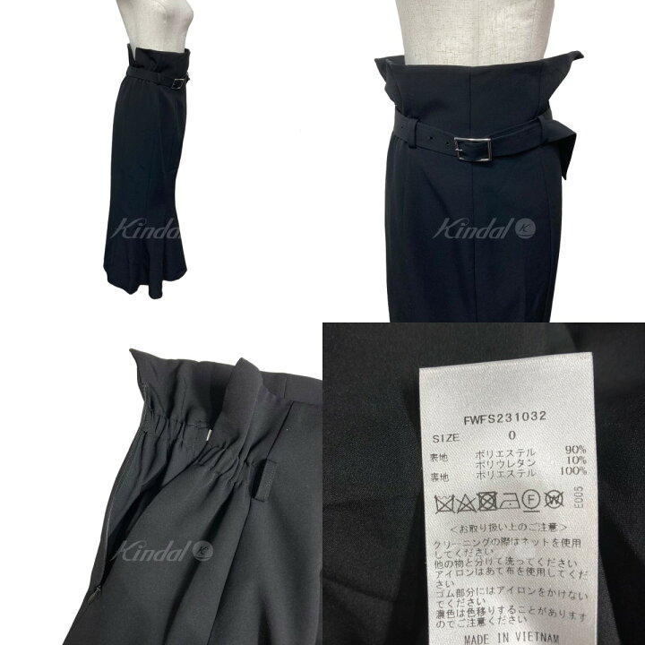 楽天市場】【中古】FRAY ID ハイウエストマーメイドスカート ブラック 