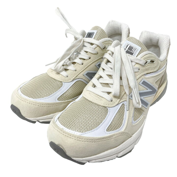 楽天市場】【中古】NEW BALANCE990v4 スニーカー U990TE4 オフホワイト 