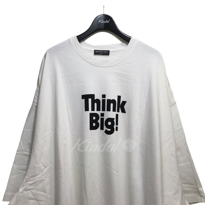 楽天市場】【中古】BALENCIAGA ｢Think Big ｣オーバーサイズTシャツ 
