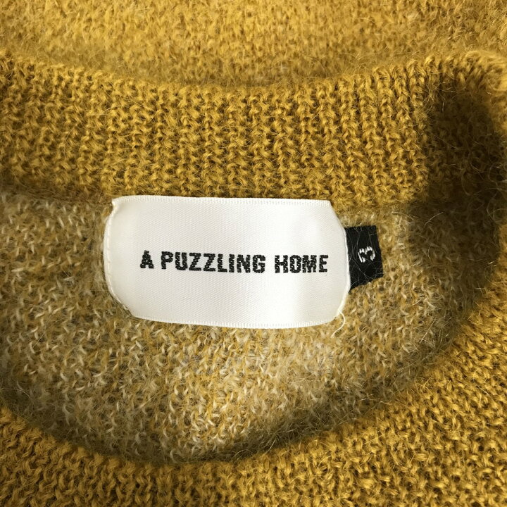 楽天市場】【中古】A PUZZLING HOMESPIDER WEB JACQUARD KNIT モヘア 