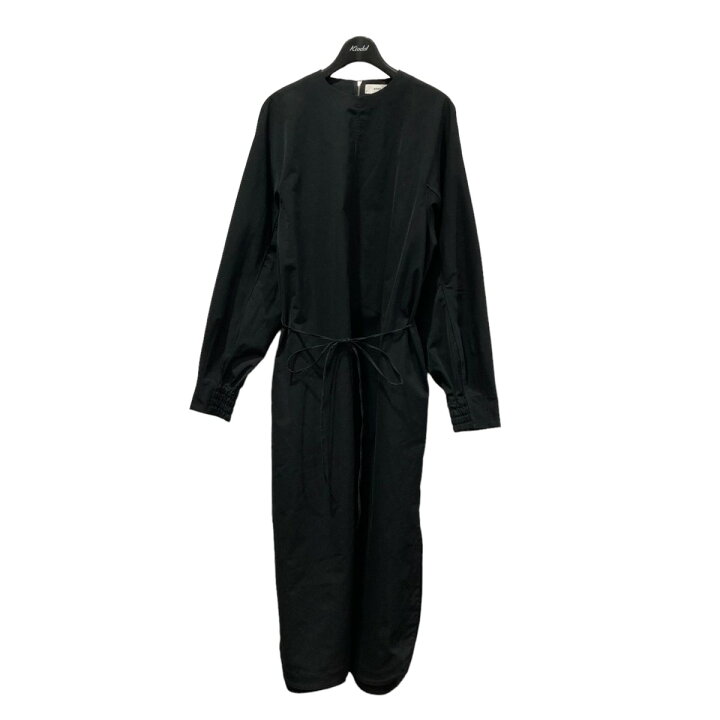 楽天市場】【中古】HYKEノーカラー長袖ワンピース ブラック サイズ：2  