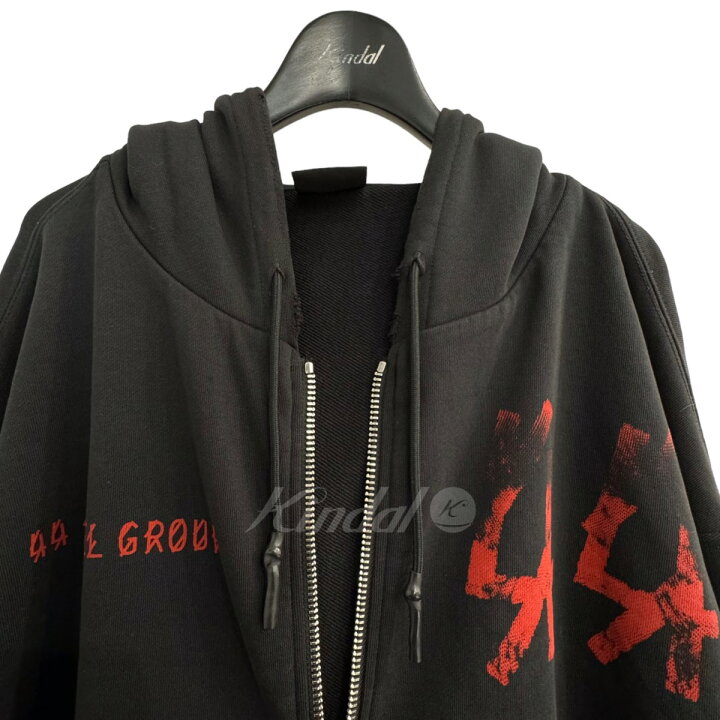 楽天市場】【中古】44 LABEL GROUP ｢44 Spine Hoodie｣ ダメージ加工 