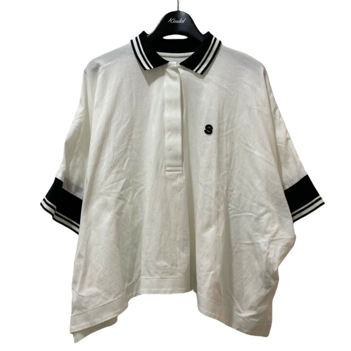 楽天市場】【中古】sacai S Pique Polo Shirt ポロシャツ 22-05980 