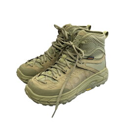 【中古】HOKAONEONE　「TOR ULTRA HI 2 WP」 トレッキングブーツ グリーン サイズ：25 【280324】（ホカオネオネ）