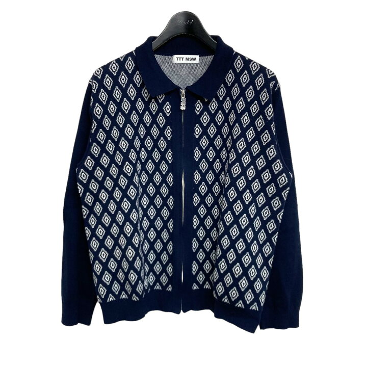 楽天市場】【中古】TTT MSW 2023SS 「Diamond Knit Polo」 ダイヤ柄  