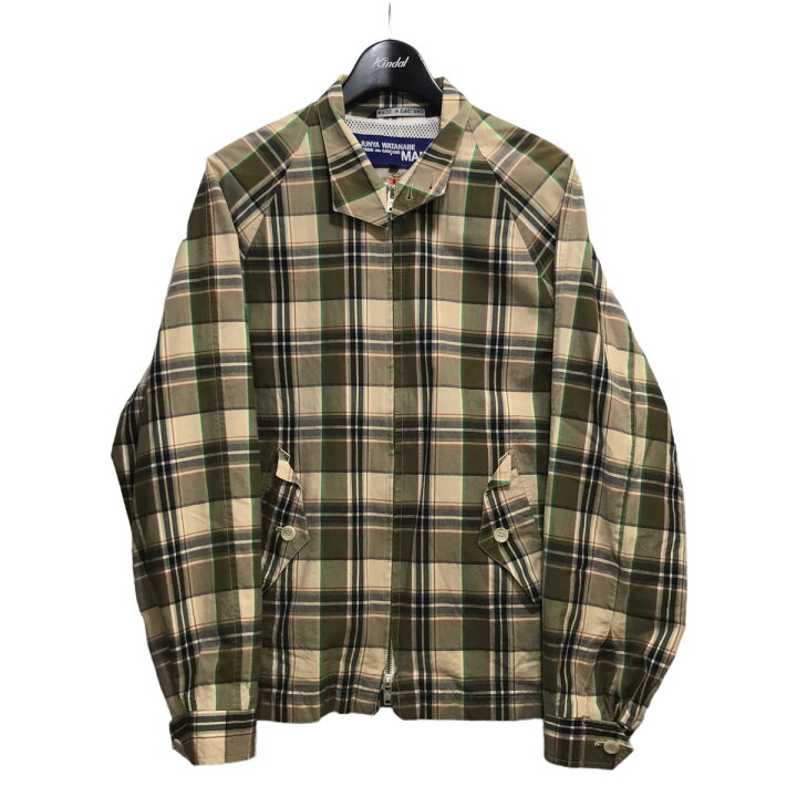 楽天市場】【中古】JUNYA WATANABE MAN×BARACUTA チェックブルゾン WC 