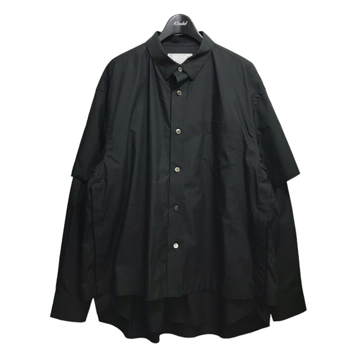楽天市場】【中古】sacai 22AW｢Cotton Weather Layerd Shirt｣コットン 