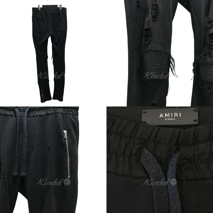楽天市場】【中古】AMIRI MX1スウェットパンツ ブラック サイズ：XS  