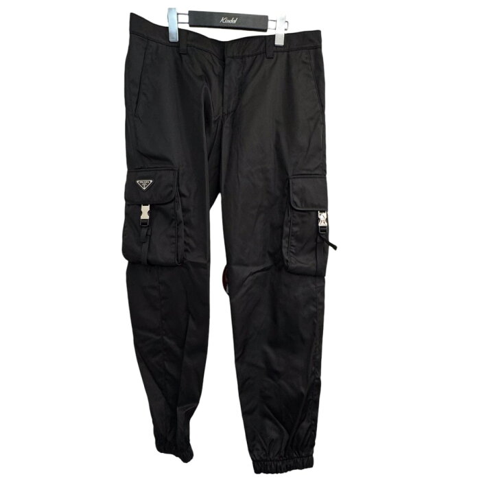 楽天市場】【中古】PRADA Re-Nylonカーゴパンツ ブラック サイズ：50 