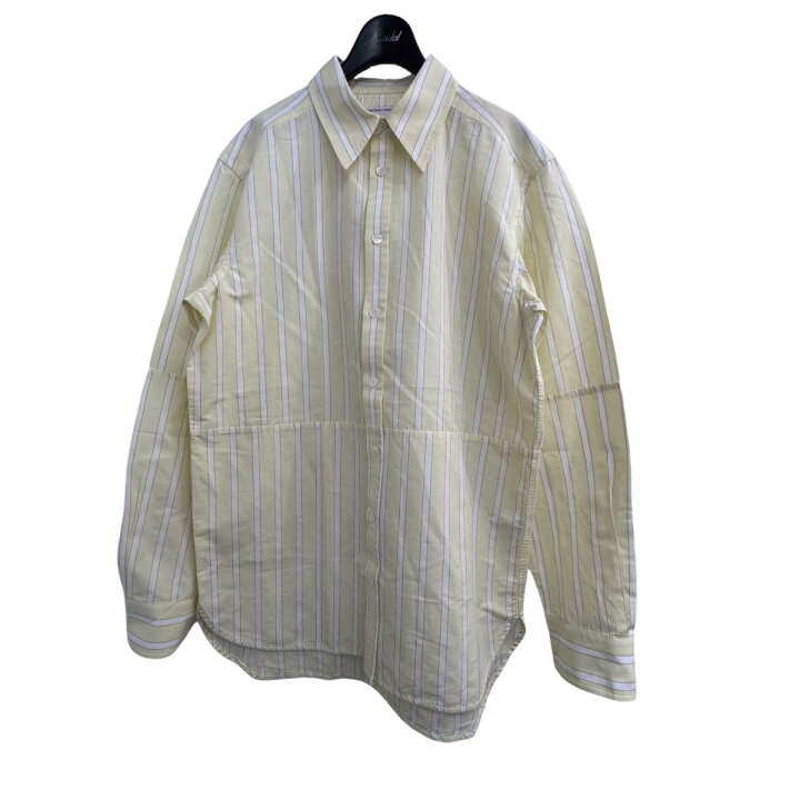 楽天市場】【中古】BOTTEGA VENETAリネン混ストライプ ストライプ 