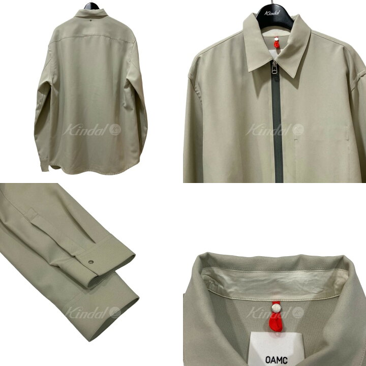 楽天市場】【中古】OAMCIAN SHIRT ジップアップシャツジャケット 
