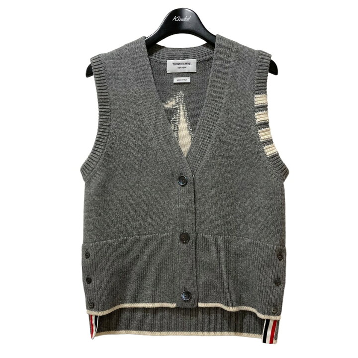 楽天市場】【中古】THOM BROWNEファインメリノ 帆船 ニットベスト  
