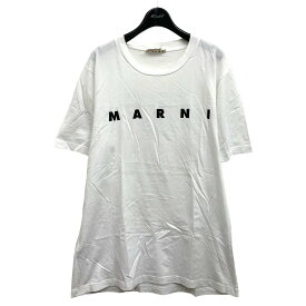 【中古】MARNI　ロゴTシャツ ホワイト サイズ：54 【280324】（マルニ）