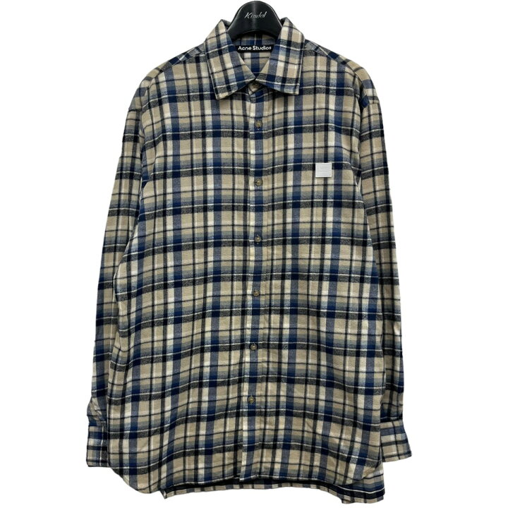 楽天市場】【中古】ACNE STUDIOS チェックシャツ ブルー サイズ：XS  