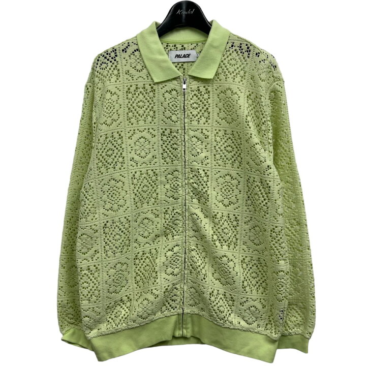 Palace Crochet Zip Longsleeve Polo Zip Palace Polo Release Palace