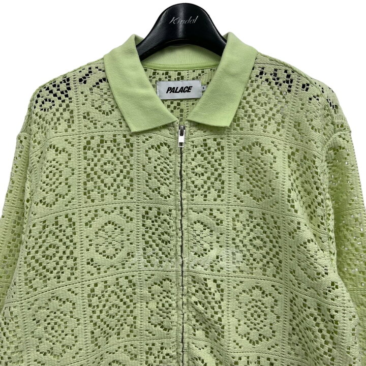 楽天市場】【中古】PALACE ｢CROCHET ZIP LONGSLEEVE POLO｣ ニット 