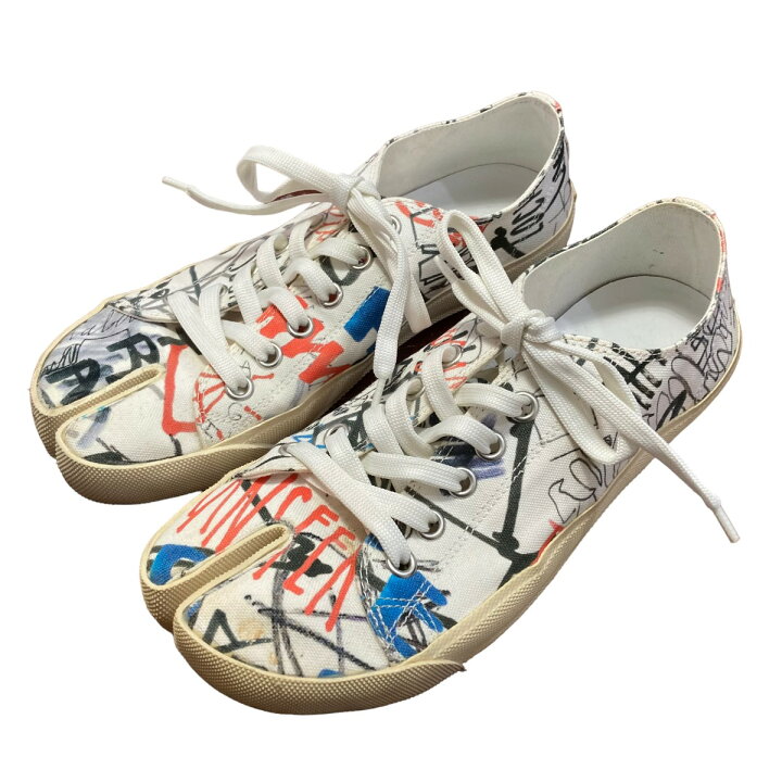 楽天市場】【中古】Maison Margiela 1「TABI LOW TOP」ペイント  