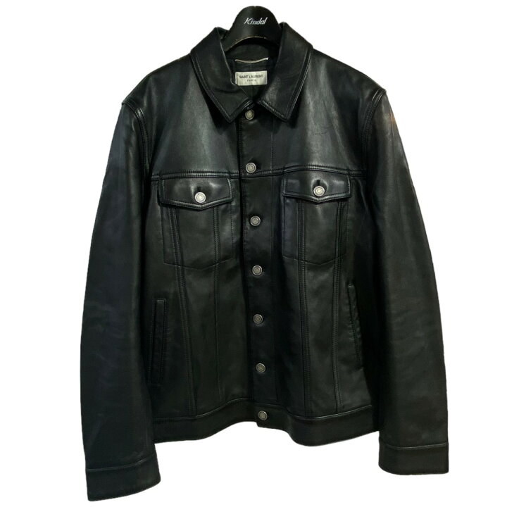 楽天市場】【中古】SAINT LAURENT PARIS21SS レザートラッカー 